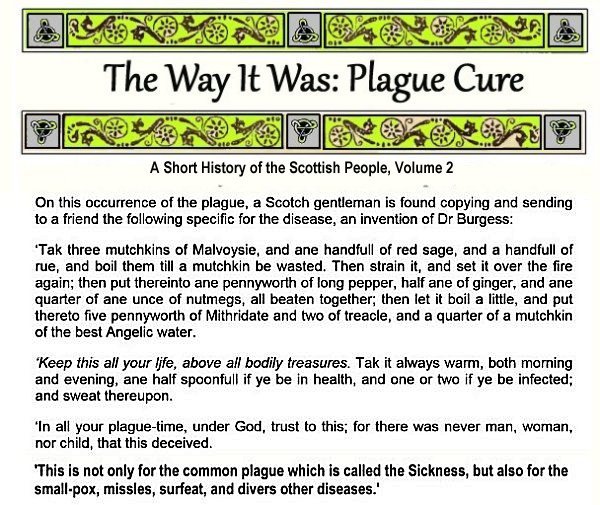 PLAGUE CURE